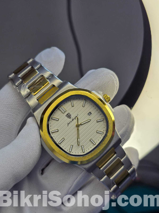 Luxury Two-Tone Wrist Watch